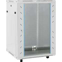 vidaXL Netwerk kabinet met opslag Grijs 600 x 600 x 1000 mm Staal