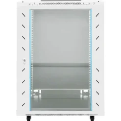 vidaXL Netwerk kabinet met opslag Grijs 600 x 600 x 1000 mm Staal