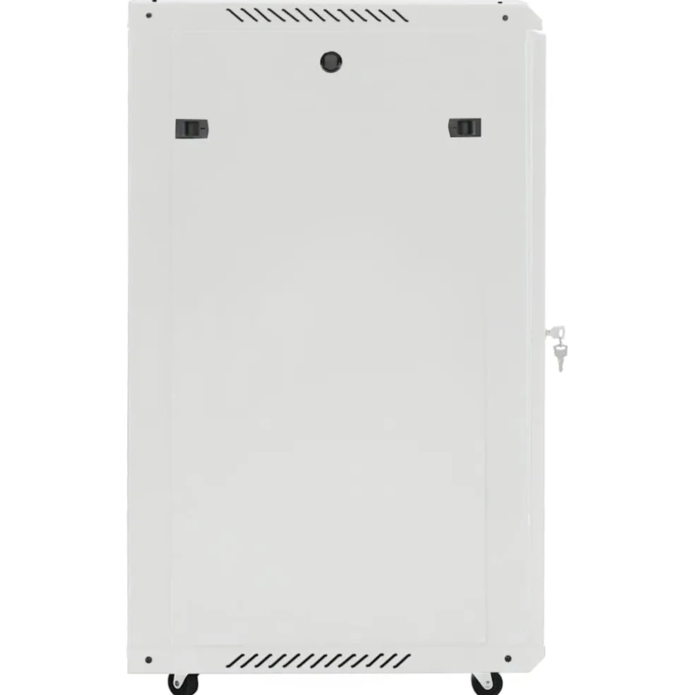 vidaXL Netwerk kabinet met opslag Grijs 600 x 600 x 1000 mm Staal