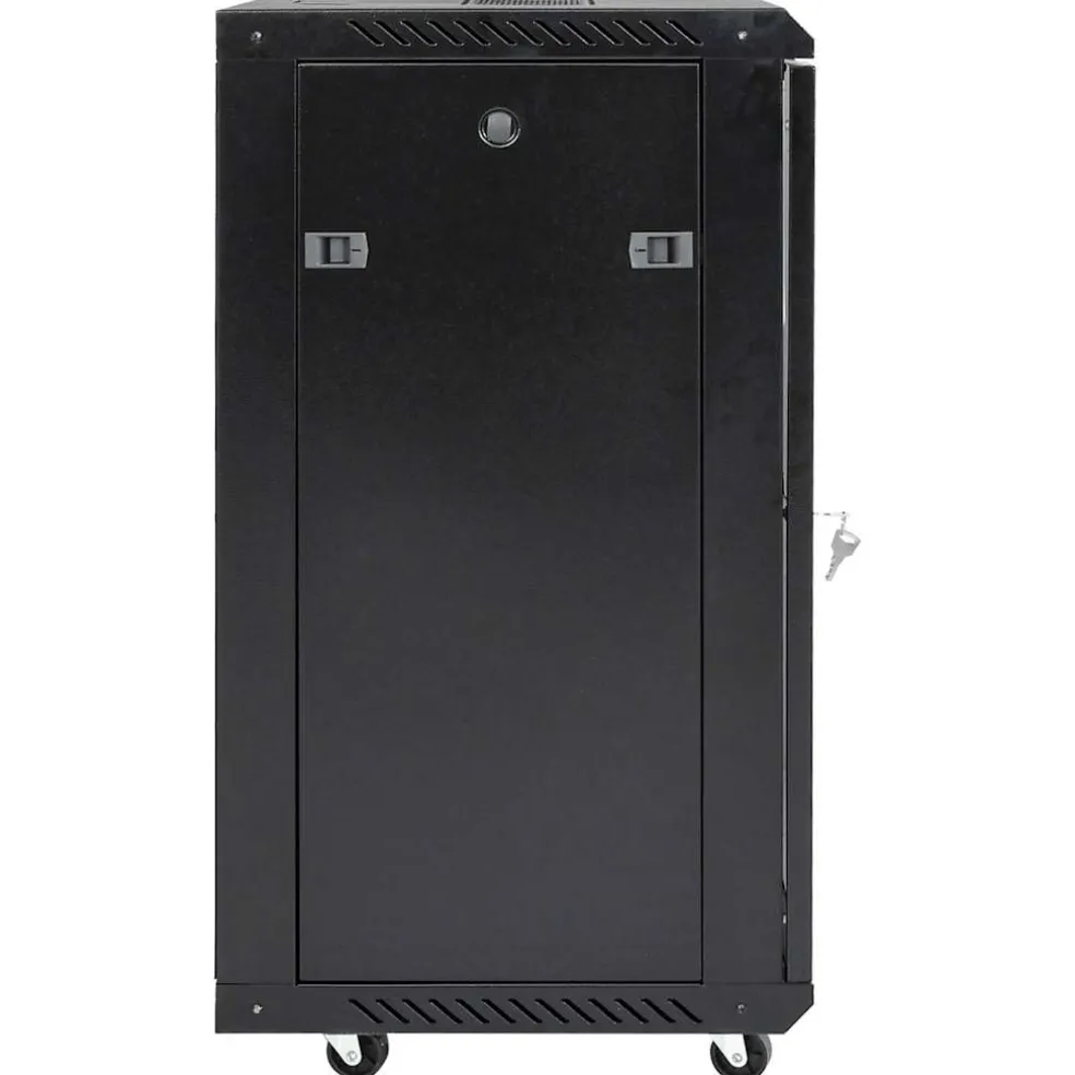 vidaXL Netwerk kabinet met opslag Zwart 600 x 600 x 1000 mm Staal