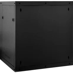 vidaXL Netwerk kabinet met opslag Zwart 60 x 45 x 65 cm Staal
