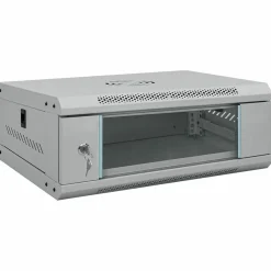 vidaXL Netwerk kabinet met opslag Grijs 53 x 45 x 21 cm Staal