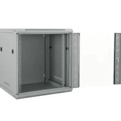 vidaXL Netwerk kabinet met opslag Grijs 53 x 60 x 60 cm Staal