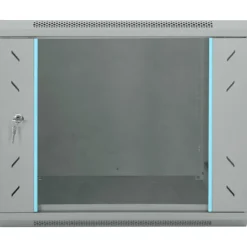 vidaXL Netwerk kabinet met opslag Grijs 60 x 60 x 50 cm Staal