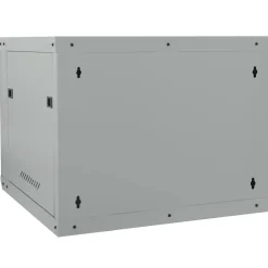 vidaXL Netwerk kabinet met opslag Grijs 60 x 60 x 50 cm Staal