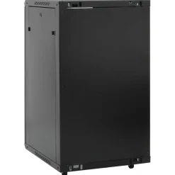vidaXL Netwerkkast 18U 19" IP20 60x60x100 cm zwart