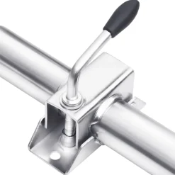 vidaXL Neuswiel met splitklem 48 mm gegalvaniseerd staal