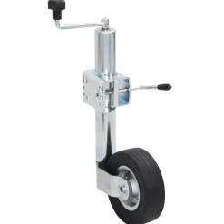 vidaXL Neuswiel met 2 staanders en 3 spanklemmen 60 mm