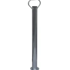 vidaXL Neuswiel met 2 steunbuizen en 3 klemmen 48 mm