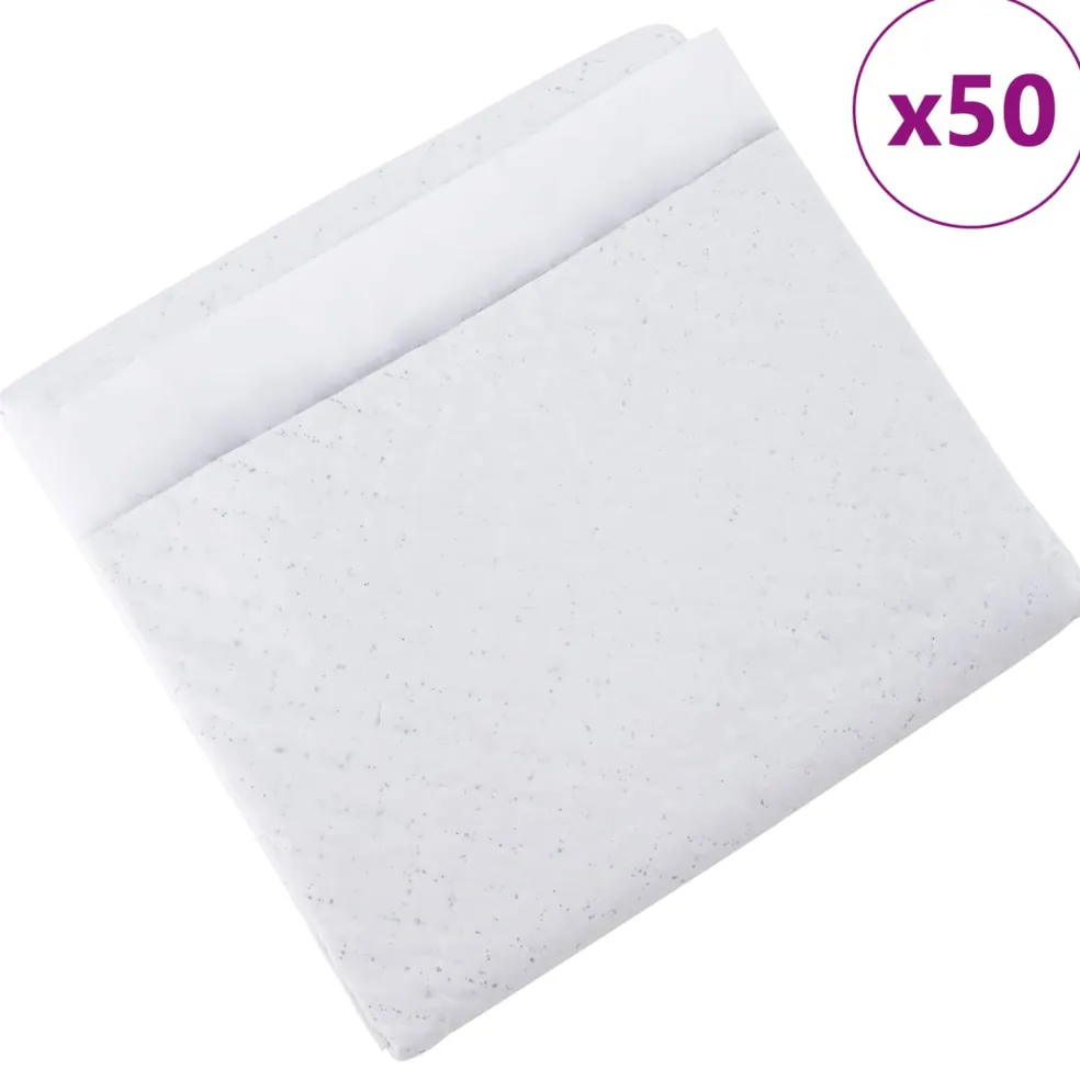 vidaXL Niet-geweven stof huisdier trainingspad 50 st 45 x 33 cm