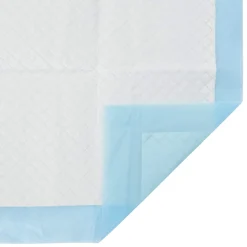 vidaXL Niet-geweven stof huisdier trainingspad 50 st Blauw en Wit