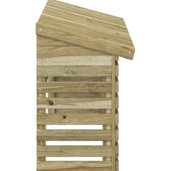 vidaXL Omkasting voor airconditioner 90x40x60 cm Geïmpregneerd grenenhout