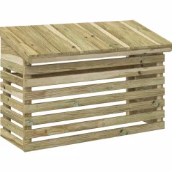 vidaXL Omkasting voor airconditioner 90x40x60 cm Geïmpregneerd grenenhout