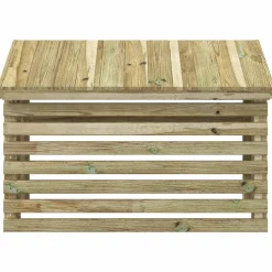 vidaXL Omkasting voor airconditioner 90x40x60 cm Geïmpregneerd grenenhout