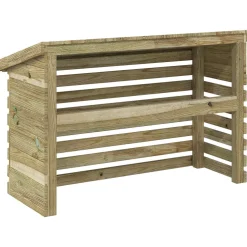 vidaXL Omkasting voor airconditioner 90x40x60 cm Geïmpregneerd grenenhout