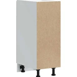 vidaXL Onderkast Kalmar bewerkt hout wit