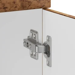 vidaXL Onderkast Lucca bewerkt hout oud houtkleurig
