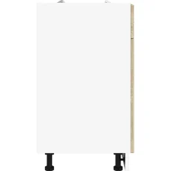 vidaXL Onderkast met lade Lyon 80x46x81,5 cm sonoma eikenkleurig