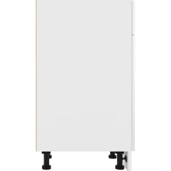 vidaXL Onderkast met lade Lyon 50x46x81,5 cm bewerkt hout wit