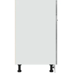 vidaXL Onderkast met lade Lyon 60x46x81,5 cm bewerkt hout betongrijs