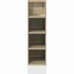 vidaXL Onderkast 20x44,5x81,5 cm bewerkt hout sonoma eikenkleurig