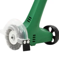 vidaXL Onkruidborstel elektrisch 140 W groen
