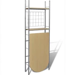 vidaXL Ontbijttafelset met twee stoelen (inklapbaar)