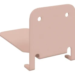 vidaXL Onzichtbare Zwevende Plank 4 st Roze 6 x 11 x 6,5 cm