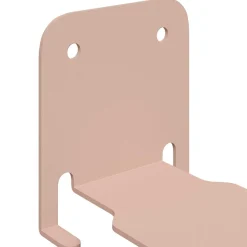vidaXL Onzichtbare Zwevende Plank 4 st Roze 6 x 11 x 6,5 cm