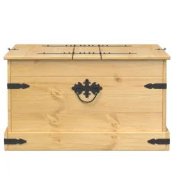 vidaXL Opbergbox Corona 78x78x45 cm massief grenenhout