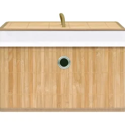vidaXL Opbergboxen 4 st bamboe
