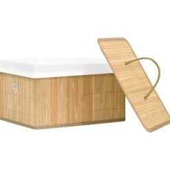 vidaXL Opbergboxen 4 st bamboe