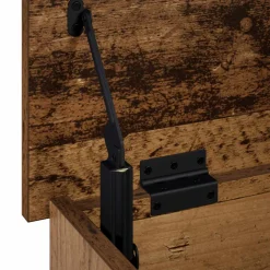 vidaXL Opbergbox Oud hout 80 x 40 x 49,5 cm Bewerkt hout