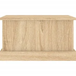 vidaXL Opbergbox Sonoma Eiken 50x30x28 cm Bewerkt Hout
