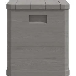 vidaXL Opbergbox voor in de tuin 90 L bruin