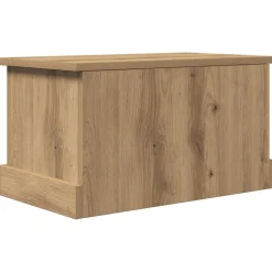 vidaXL Opbergbox 30x50x28 cm bewerkt hout artisanaal eikenkleurig
