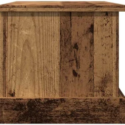vidaXL Opbergbox 30x50x28 cm bewerkt hout oud houtkleurig
