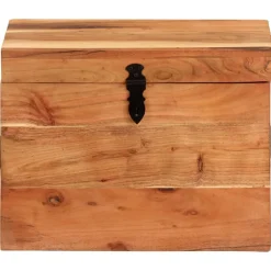 vidaXL Opbergbox 39x28x31 cm massief acaciahout