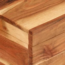 vidaXL Opbergbox 39x28x31 cm massief acaciahout