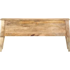 vidaXL Opbergbox 99x35x48 cm massief mangohout