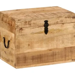 vidaXL Opbergbox 39x28x31 cm massief mangohout