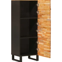 vidaXL Opberg Highboard Bruin 40 x 33 x 110 cm Massief Mango Hout