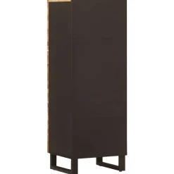 vidaXL Opberg Highboard Bruin 40 x 33 x 110 cm Massief Mango Hout