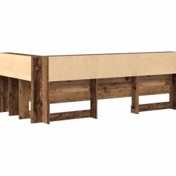 vidaXL Opberghoofdbord Oud Hout Bewerkt hout
