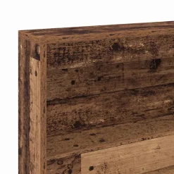 vidaXL Opberghoofdbord Oud Hout Bewerkt hout