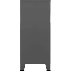 vidaXL Opbergkast industrieel 90x40x100 cm staal antracietkleurig