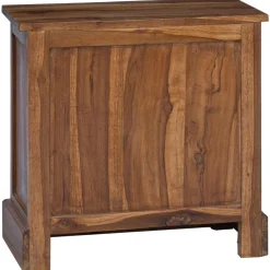 vidaXL Opbergkast met lade Naturel 60 x 30 x 60 cm Massief Teakhout