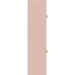 vidaXL Opbergkast 2 st Roze 90 x 40 x 160 cm Staal Vergrendelbaar