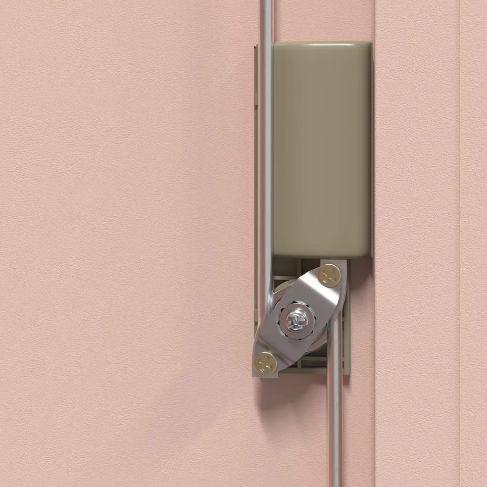 vidaXL Opbergkast 2 st Roze 90 x 40 x 130 cm Staal Vergrendelbaar