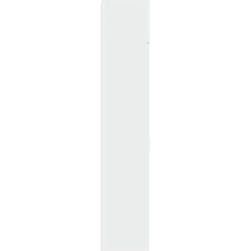 vidaXL Opbergkast 70x42,5x225 cm bewerkt hout wit